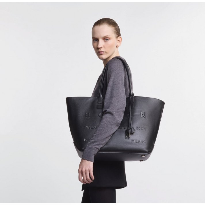 SAC SHOPPING ADRESS NOIR HOGAN