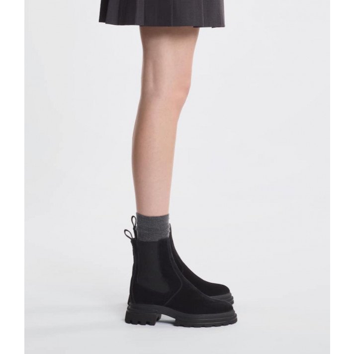 HXW6740 BOOT CHELSEA EXTRA LIGHT NOIR HOGAN