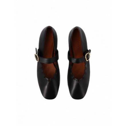 BALLERINE GINGER NOIR SOCQUE