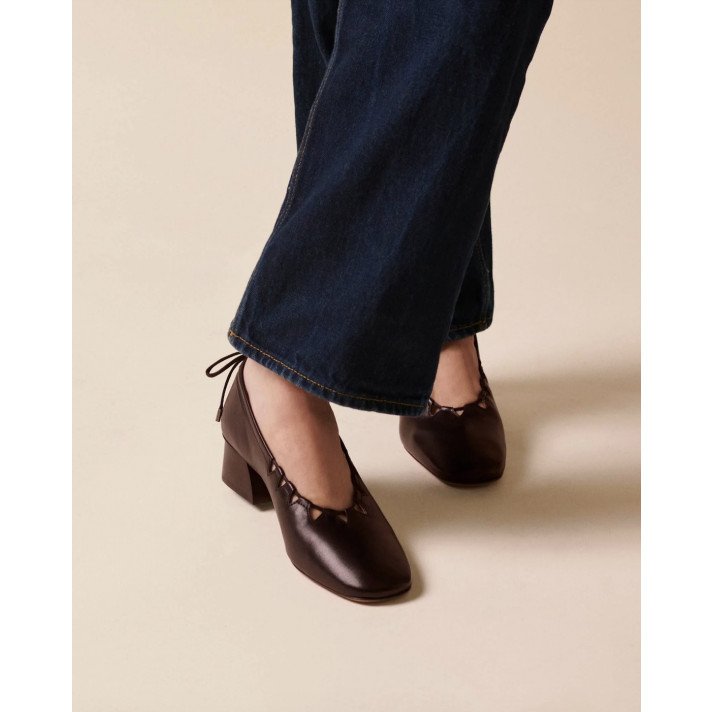 BALLERINE MOUNE CHOCO SOCQUE