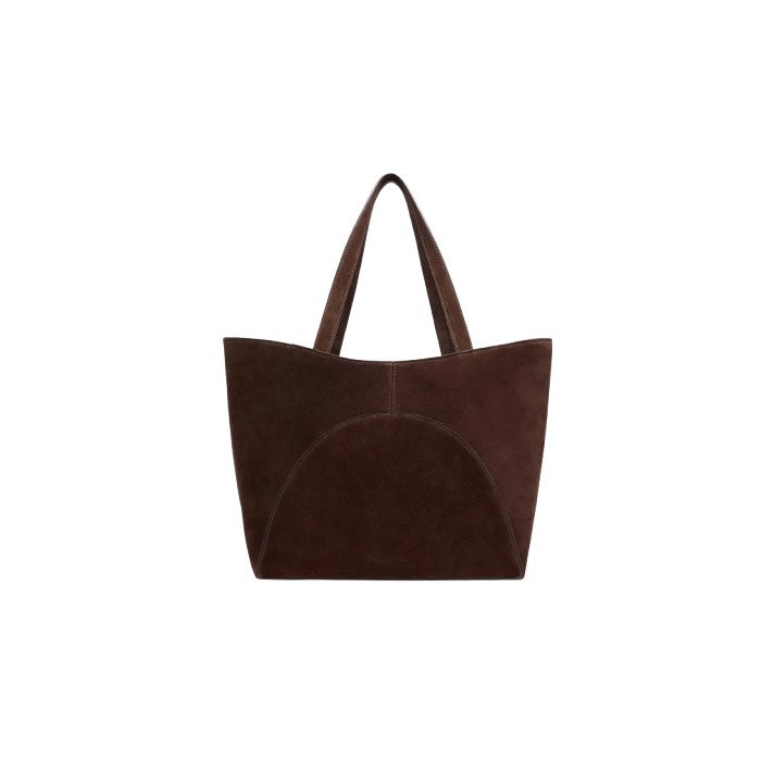 SAC CLEMENCEAU SUEDE MARRON CAREL