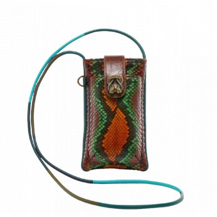 ETUI  TELEPHONE PYTHON DOUBLE MARCUS OASIS CLARIS VIROT