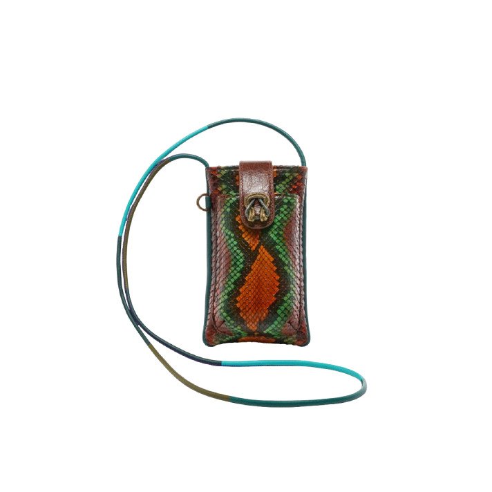 ETUI  TELEPHONE PYTHON DOUBLE MARCUS OASIS CLARIS VIROT