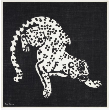 CARRE 100 FELINE BLACK INOUI EDITIONS