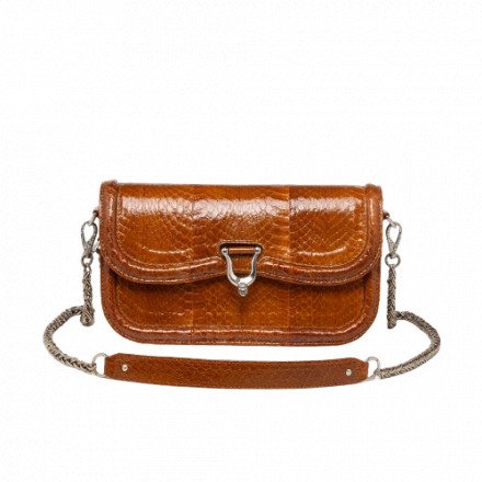 SAC MANON BAGUETTE COBRA MIEL CLARIS VIROT
