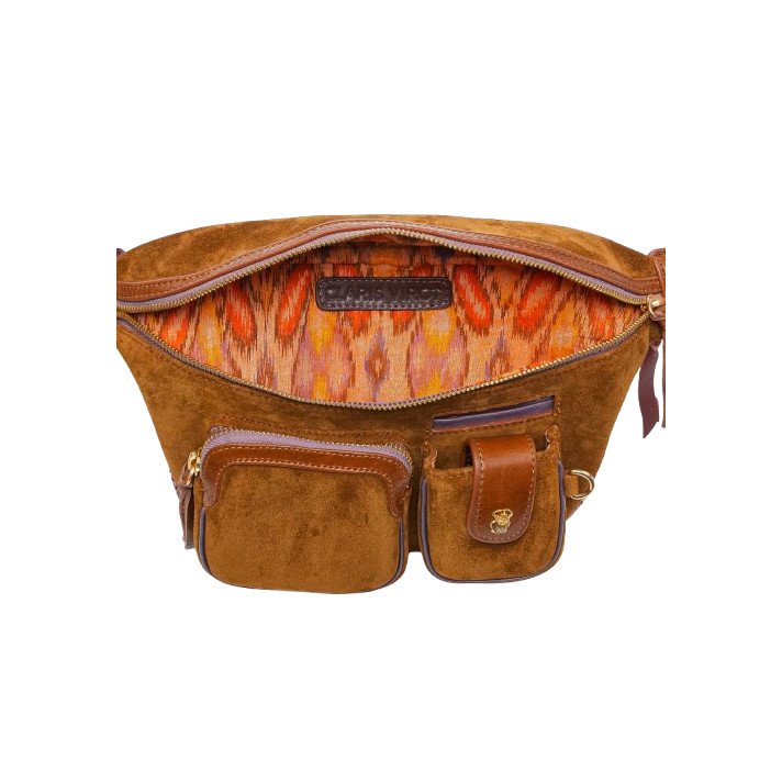 BANANE ROMEO SUEDE TABAC CLARIS VIROT