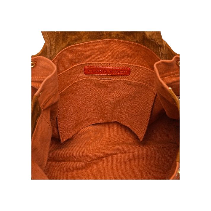 JOSEPH SAC SUEDE TERRACOTA CLARIS VIROT