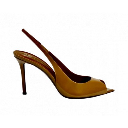 INTRIIGO OPEN TOE MOKA 90 GIUZEPPE ZANOTTI