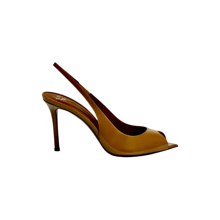 INTRIIGO OPEN TOE MOKA 90 GIUZEPPE ZANOTTI