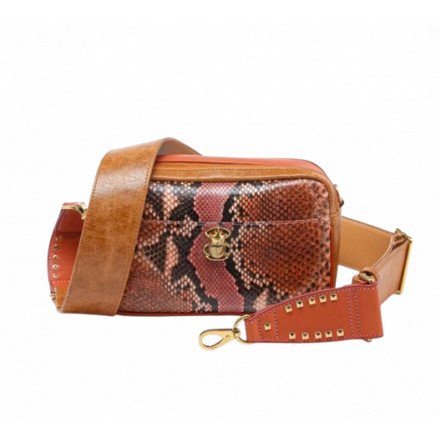 SAC LILY PYTHON TERRACOTTA CLARIS VIROT