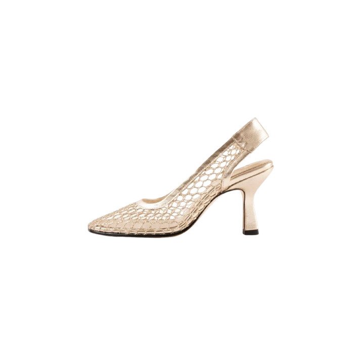 BEATRIZ SLIMBACK MESH GOLD SOULIERS MARTINEZ