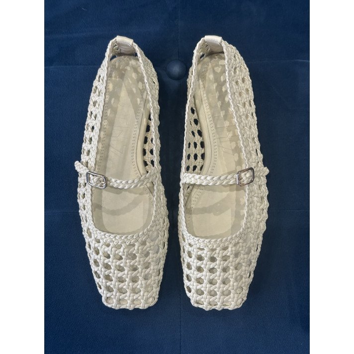 PARIS BALLERINE WHITE SOULIERS MARTINEZ