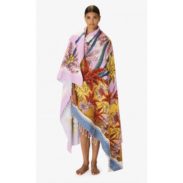 FOUTA 140 VIOLET ROBINSON INOUI EDITIONS