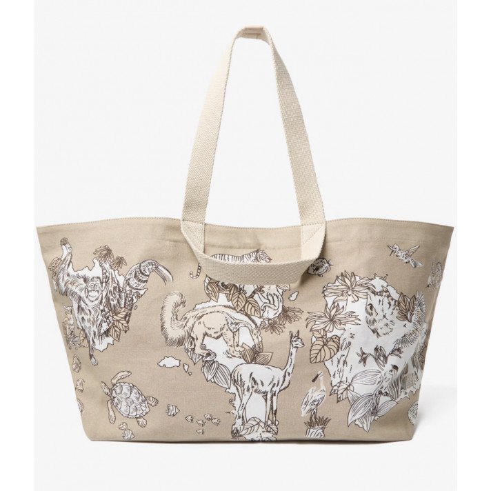 CABAS ATLAS SABLE INOUI EDITIONS