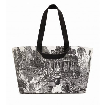 CABAS PIRANESI BLEU INOUI EDITIONS