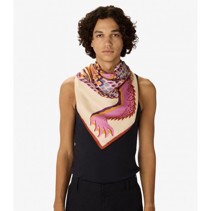 CARRE 100 CROCO BLANC INOUI ÉDITIONS