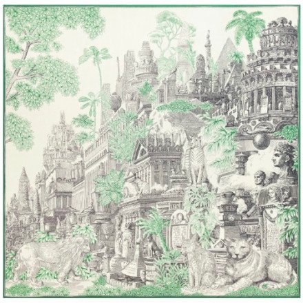 CARRE 130 PIRANESI VERT INOUI EDITIONS