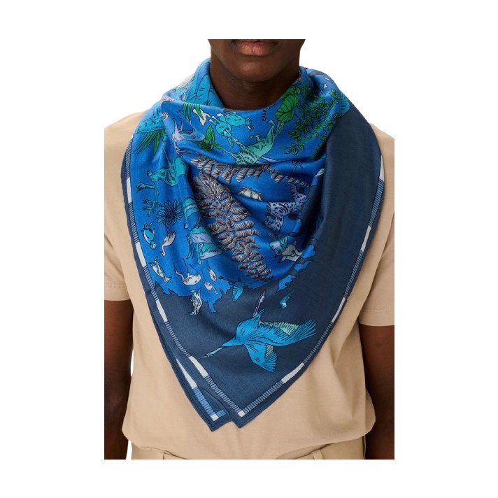 CARRE 130 ATLAS BLEU INOUI EDITIONS