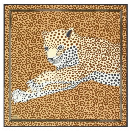 CARRE 65 FELIS BEIGE INOUI EDITIONS