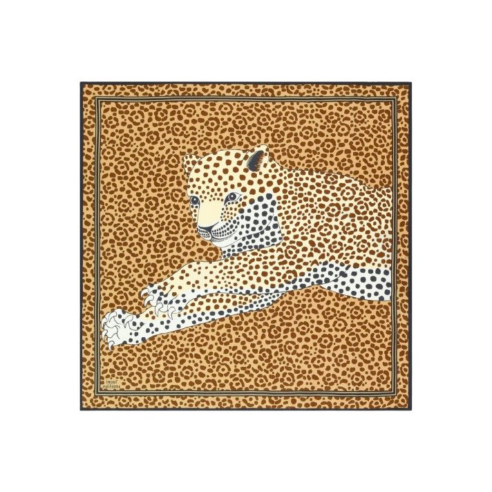 CARRE 65 FELIS BEIGE INOUI EDITIONS