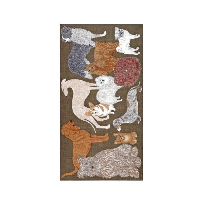 ETOLE 100 TOUTOU GRIS KAKI INOUI EDITIONS