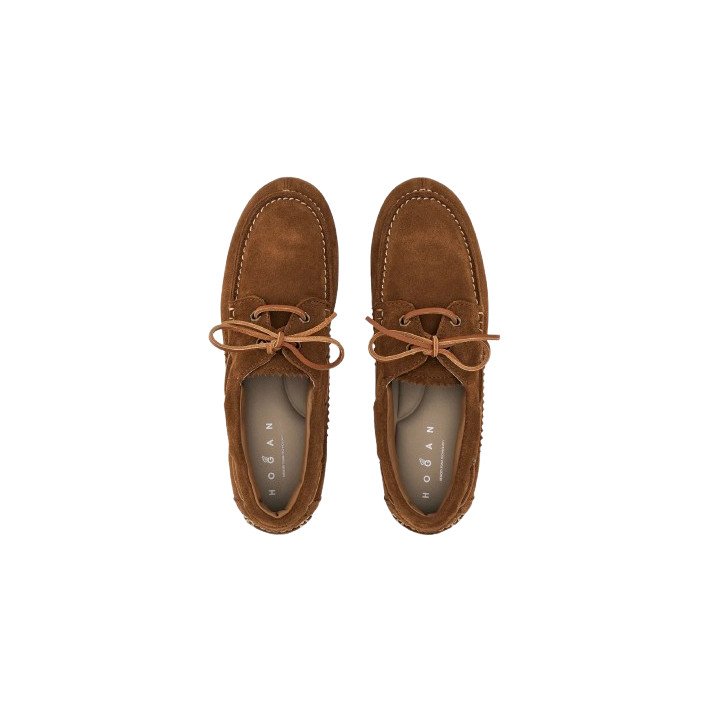 OLYMPIA BATEAU MARRON HOGAN