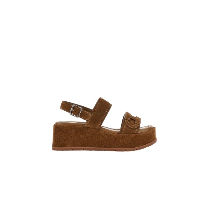 HXW7030 SANDALE HAUTE COGNAC HOGAN