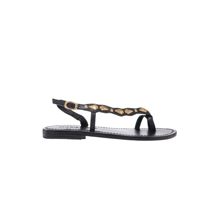 SUZETTE SANDALES NOIR CLARIS VIROT