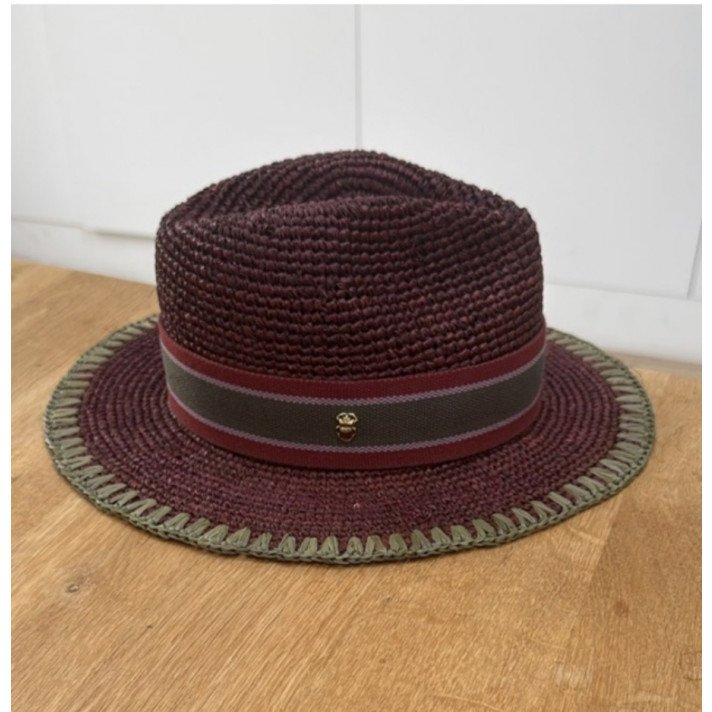 FEDORA CHAPEAU RAPHIA THYMAROISE CLARIS VIROT