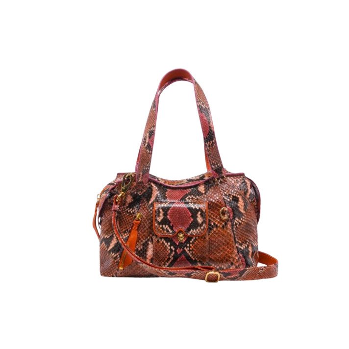 MINI JUNO SAC PYTHON TERRACOTTA CLARIS VIROT