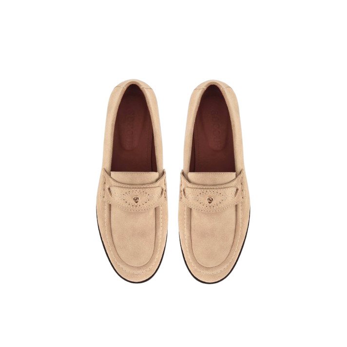 RINGO MOC DAIM TAUPE SOCQUE