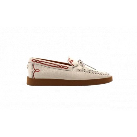 TOTEM MOC CUIR CREME SOCQUE PARIS