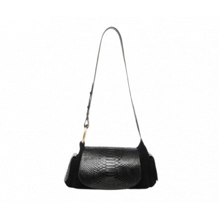 SAC MARINE PYTHON NOIR CLARIS VIROT