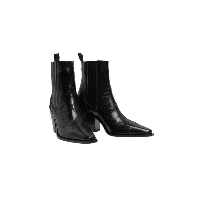BOTTINE 85 SR4810 PARMA NERO FLAMME SARTORE