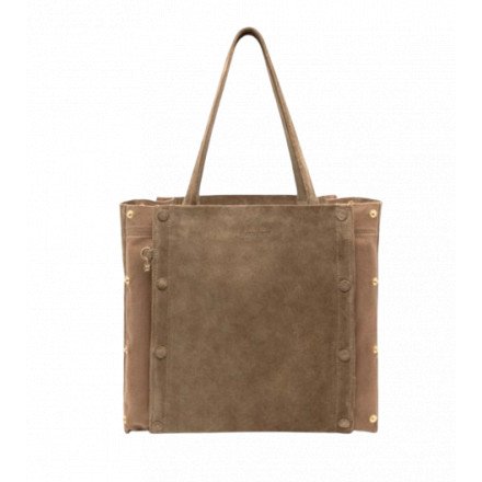 SAC JOSEPH VEAU VELOURS TAUPE CLARIS VIROT