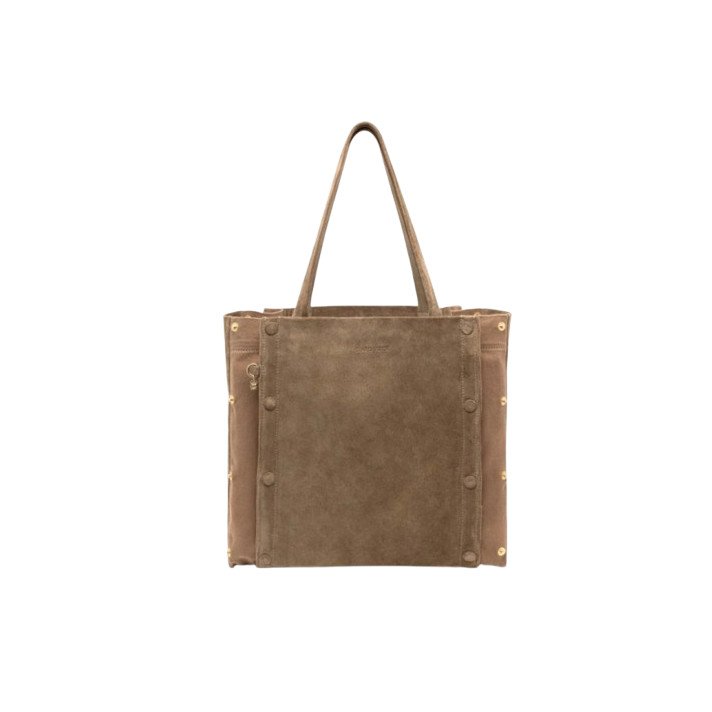 SAC JOSEPH VEAU VELOURS TAUPE CLARIS VIROT