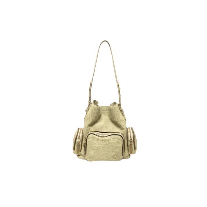 SAC LENNY CUIR BUBBLE VERDELATTE CLARIS VIROT
