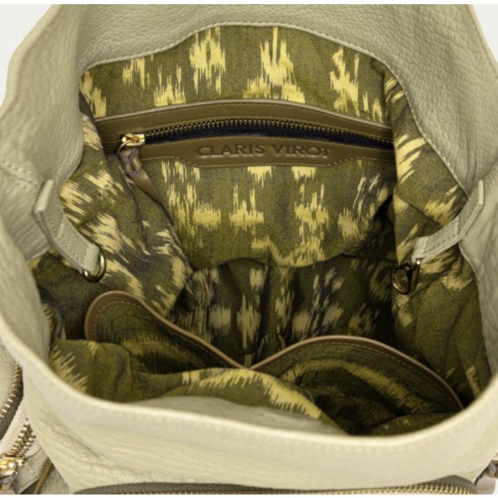 SAC LENNY CUIR BUBBLE VERDELATTE CLARIS VIROT