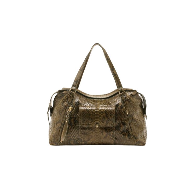 SAC JUNO PYTHON KAKI CLARIS VIROT