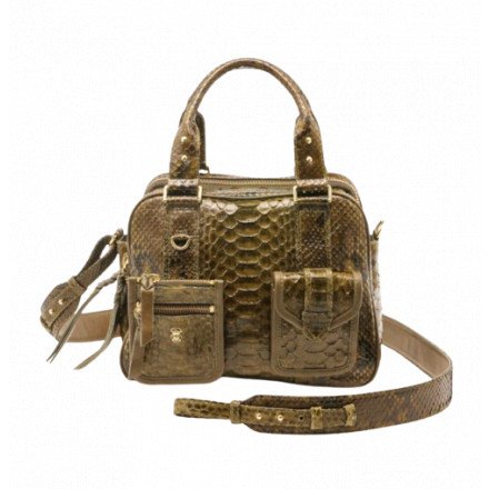 SAC RICHIE PYTHON KAKI CLARIS VIROT