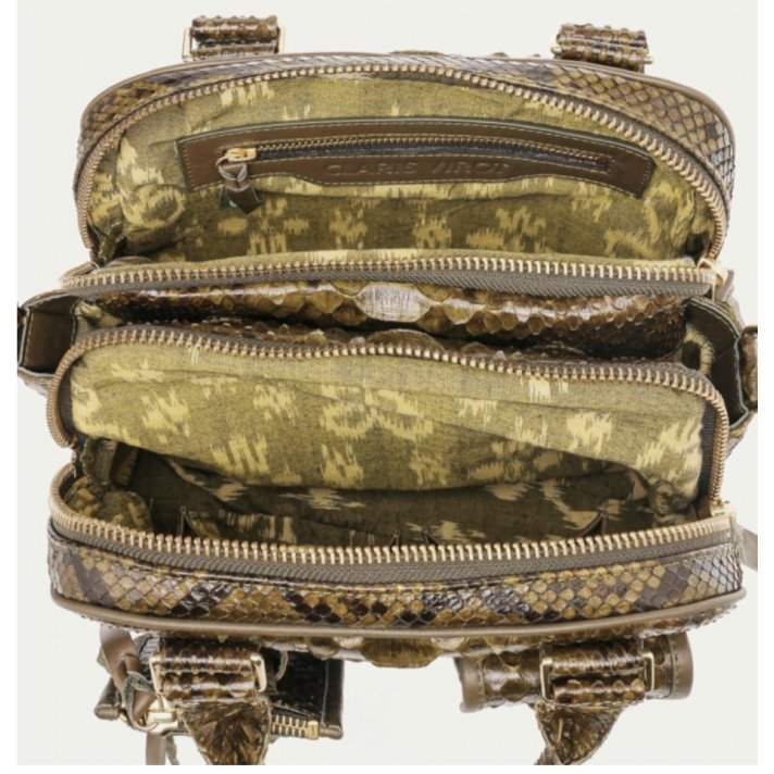 SAC RICHIE PYTHON KAKI CLARIS VIROT
