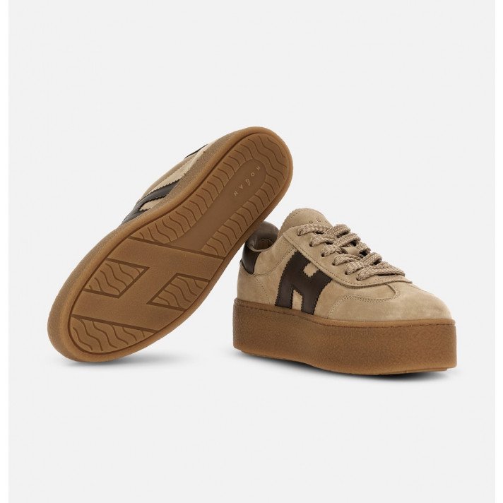 HXW6980 SNEAKERS DOUBLE COOL BEIGE HOGAN