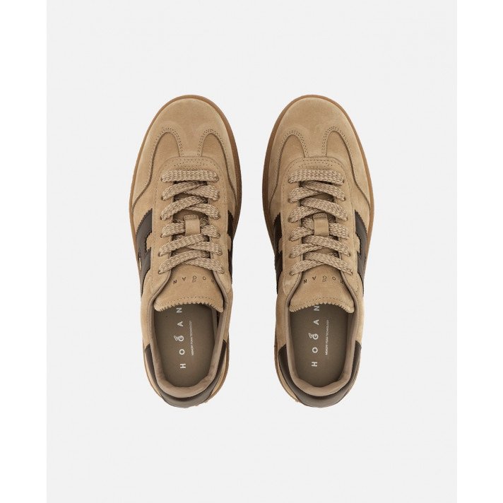 HXW6980 SNEAKERS DOUBLE COOL BEIGE HOGAN