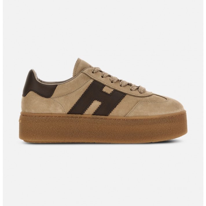 HXW6980 SNEAKERS DOUBLE COOL BEIGE HOGAN