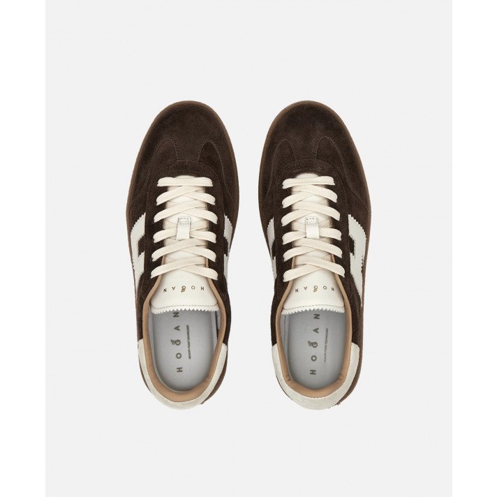 HXW6980 SNEAKERS DOUBLE COOL CHOCOLAT HOGAN