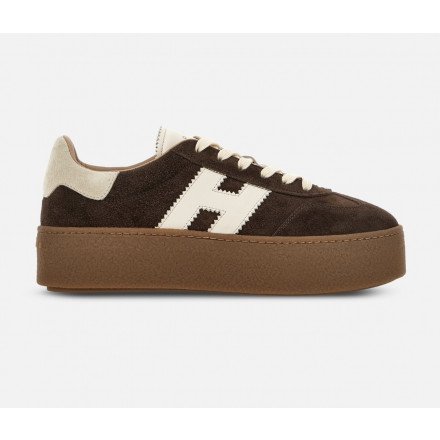HXW6980 SNEAKERS DOUBLE COOL CHOCOLAT HOGAN