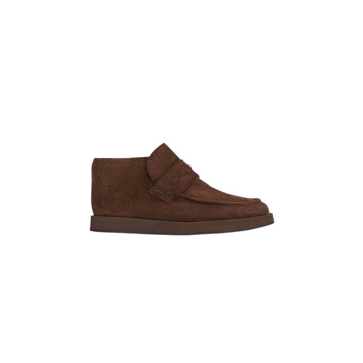 BOOT RIVER SUEDE CHOCOLAT SOCQUE PARIS