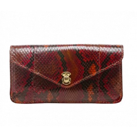 PORTE FEUILLE ALEX LONG PYTHON MAROVINO CLARIS VIROT