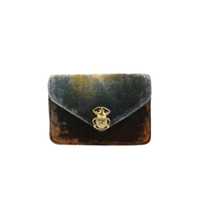 PORTEFEUILLE ALEX VELOURS TERRACIELO CLARIS VIROT
