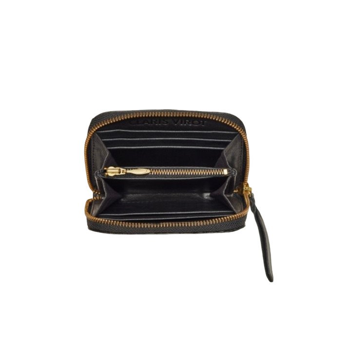 PORTE MONNAIE MINI BOB PYTHON  NOIR CLARIS VIROT